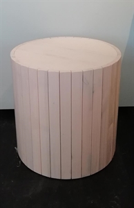 Säule, Holzlatten Ø60x H60cm, asparagurs Säule, Holzlatten Ø60x H60cm, asparagurs