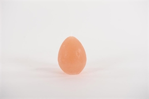 Eierkerze, 8.5cm x Ø65mm, peach nougat Eierkerze, 8.5cm x Ø65mm, peach nougat