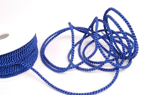 Band 25m/ 4mm, Kordel, dblau Band 25m/ 4mm, Kordel, dblau