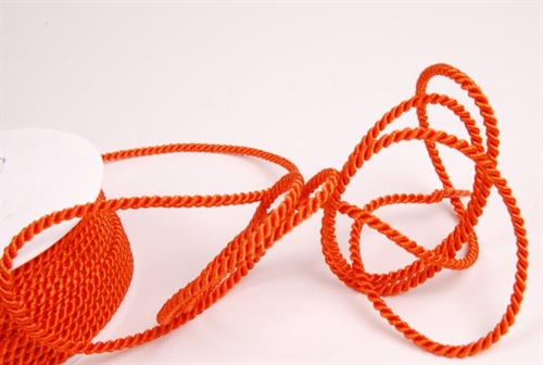 Band 25m/ 4mm, Kordel, mandarin Band 25m/ 4mm, Kordel, mandarin