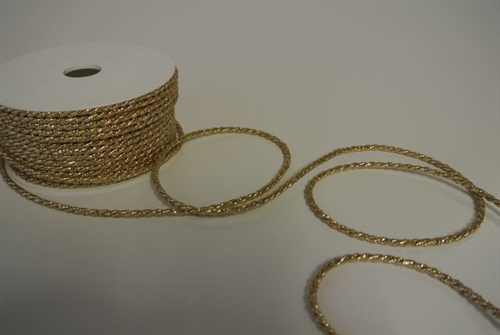 Band 25m/ 4mm, Kordel, gold Band 25m/ 4mm, Kordel, gold