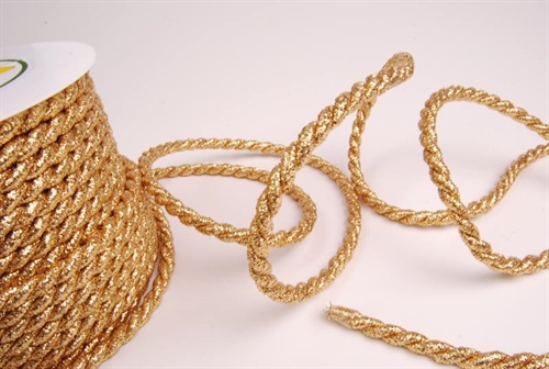 Band 25m/ 8mm, Kordel, gold Band 25m/ 8mm, Kordel, gold