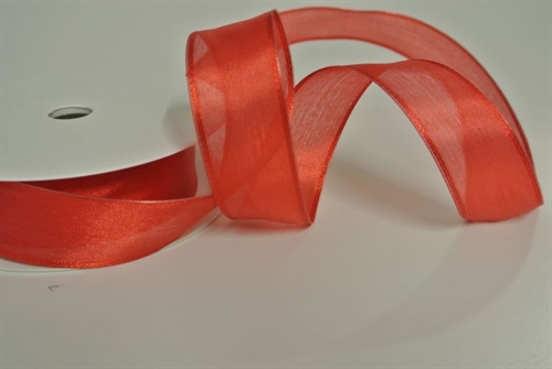 Band 25m/ 25mm, Sheer, erdbeer Band 25m/ 25mm, Sheer, erdbeer