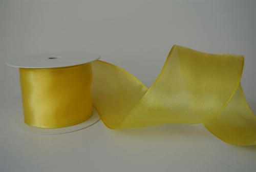 Band 25m/ 70mm, Sheer, hgelb Band 25m/ 70mm, Sheer, hgelb