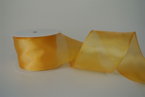 Band 25m/ 70mm, Sheer, dgelb Band 25m/ 70mm, Sheer, dgelb