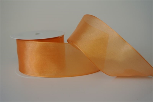 Band 25m/ 70mm, Sheer, mandarin Band 25m/ 70mm, Sheer, mandarin