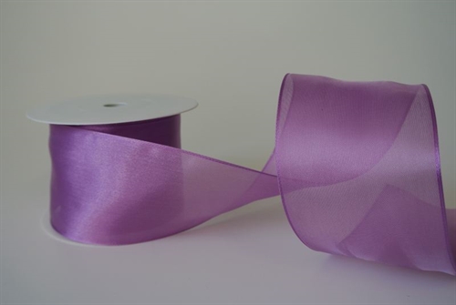Band 25m/ 70mm, Sheer, lila Band 25m/ 70mm, Sheer, lila