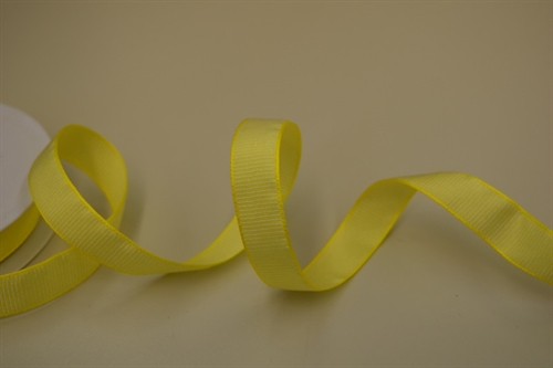 Band, 25m/ 15mm Rips Biccolor - zertifiziert, gelb/weiss Band, 25m/ 15mm Rips Biccolor - zertifiziert, gelb/weiss