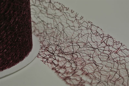 Deco, 25m/ 50mm Spiderweb, rubin Deco, 25m/ 50mm Spiderweb, rubin