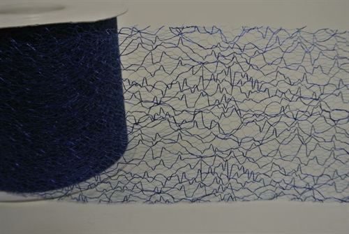 Deco, 25m/ 80mm Spiderweb, dblau 75 Deco, 25m/ 80mm Spiderweb, dblau 75