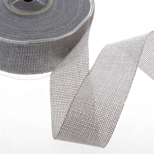Band 20m/ 38mm, Shabby Chic, grau Band 20m/ 38mm, Shabby Chic, grau