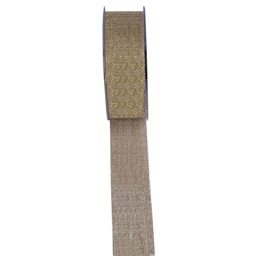Band 20m/ 38mm, Shabby Chic Deluxe, beige/gold Band 20m/ 38mm, Shabby Chic Deluxe, beige/gold