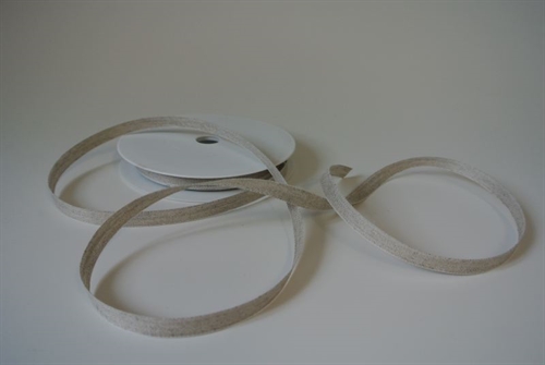 Band 20m/ 08mm, Leinen, grau Band 20m/ 08mm, Leinen, grau
