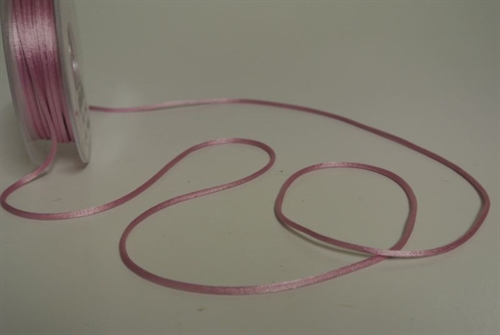Band 25m/ 2mm, Seiden-Cord, pink Band 25m/ 2mm, Seiden-Cord, pink
