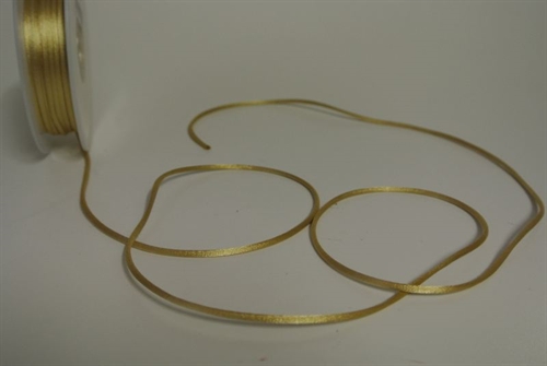 Band 25m/ 2mm, Seiden-Cord, gold Band 25m/ 2mm, Seiden-Cord, gold