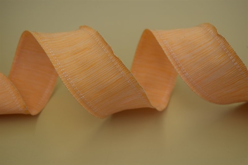 Band 20m/ 40mm, Uni gewoben 2-farbig, orange Band 20m/ 40mm, Uni gewoben 2-farbig, orange
