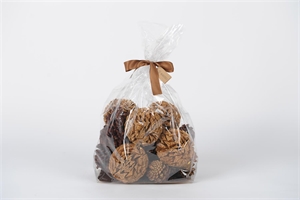 Festive Exotic, L28x 20x H28cm, red/gold Festive Exotic, L28x 20x H28cm, red/gold