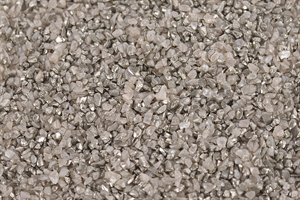 Glas Körner, bicolor 550gr, champagne silber Glas Körner, bicolor 550gr, champagne silber