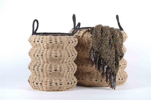Korb, Paper Rope - Set/2, natur Korb, Paper Rope - Set/2, natur