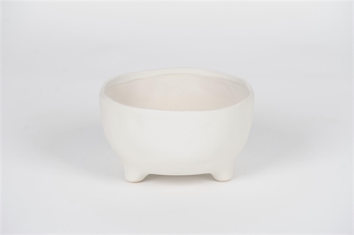 Blumentopf, Witteling Ø20x H12cm, weiss Blumentopf, Witteling Ø20x H12cm, weiss