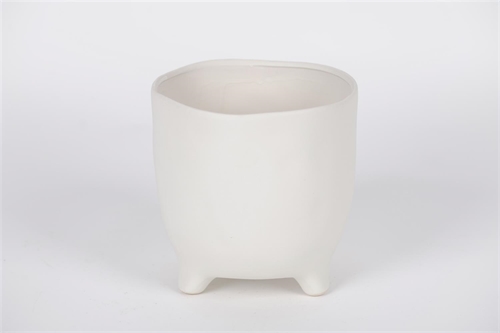 Blumentopf, Witteling Ø20x H20cm, weiss Blumentopf, Witteling Ø20x H20cm, weiss