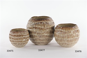 Blumentopf, Cliffside Ø17.5x H15cm, beige Blumentopf, Cliffside Ø17.5x H15cm, beige