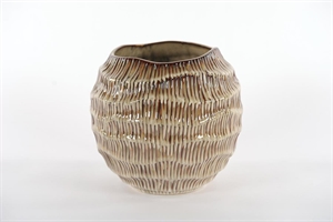 Blumentopf, Cliffside Ø26.5x H24cm, beige Blumentopf, Cliffside Ø26.5x H24cm, beige