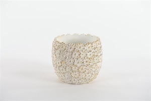 Blumentopf, Steenanjer Ø15.5x H13.5, zement Blumentopf, Steenanjer Ø15.5x H13.5, zement