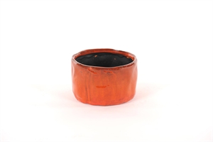 Blumentopf, Botanical Ø15.5x H9.5cm, mandarin red Blumentopf, Botanical Ø15.5x H9.5cm, mandarin red