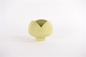 Blumentopf, Knopje - Keramik Ø21.3x H17.3cm, green Blumentopf, Knopje - Keramik Ø21.3x H17.3cm, green