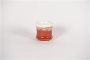 Blumentopf, Ombre- Keramik Ø10x H10cm, venetian-rot Blumentopf, Ombre- Keramik Ø10x H10cm, venetian-rot