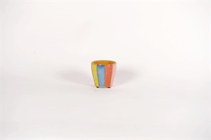 Blumentopf, Striped sweetness Ø9x H8cm, bunt Blumentopf, Striped sweetness Ø9x H8cm, bunt