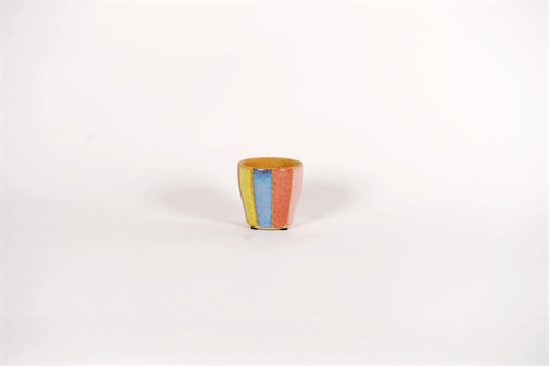 Blumentopf, Striped sweetness Ø9x H8cm, bunt Blumentopf, Striped sweetness Ø9x H8cm, bunt