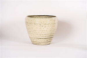 Blumentopf, Rayo - Keramik Ø35x H30cm, creme Blumentopf, Rayo - Keramik Ø35x H30cm, creme