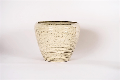Blumentopf, Rayo - Keramik Ø35x H30cm, creme Blumentopf, Rayo - Keramik Ø35x H30cm, creme