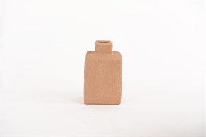 BlumenVase, Rustic Flasche L11.5x H18.5cm, rust BlumenVase, Rustic Flasche L11.5x H18.5cm, rust