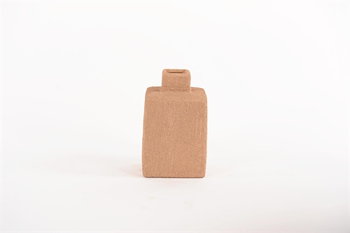 BlumenVase, Rustic Flasche L11.5x H18.5cm, rust BlumenVase, Rustic Flasche L11.5x H18.5cm, rust