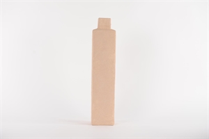 BlumenVase, Rustic Flasche - L11.5x H60cm, pink champagne BlumenVase, Rustic Flasche - L11.5x H60cm, pink champagne