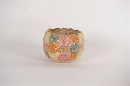 BlumenTopf, Allegretta Keramik Ø19x H14cm, bunt BlumenTopf, Allegretta Keramik Ø19x H14cm, bunt