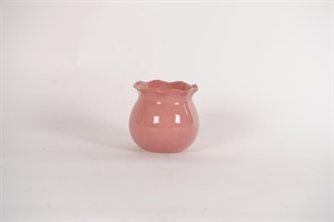 BlumenTopf, Soliflor Keramik Ø17.5x H16.5cm, dark pink BlumenTopf, Soliflor Keramik Ø17.5x H16.5cm, dark pink