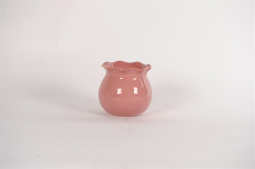 BlumenTopf, Soliflor Keramik Ø17.5x H16.5cm, dark pink BlumenTopf, Soliflor Keramik Ø17.5x H16.5cm, dark pink