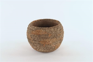 Blumentopf, Ø18x H14cm Zement, rof* Blumentopf, Ø18x H14cm Zement, rof*