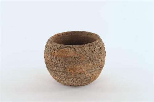 Blumentopf, Ø18x H14cm Zement, rof* Blumentopf, Ø18x H14cm Zement, rof*