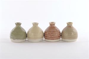 BlumenVase, Pixel mix. Ø10x H10.2cm, 4-farben BlumenVase, Pixel mix. Ø10x H10.2cm, 4-farben