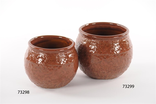 Blumentopf, Rough Keramik Ø16.5x 13cm, rubin Blumentopf, Rough Keramik Ø16.5x 13cm, rubin