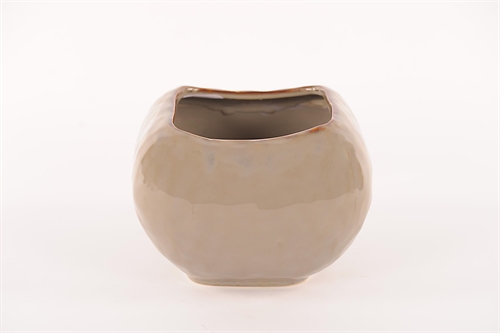 Blumentopf, Cuadrado Keramik Ø23.3.x H19.7cm, hgrau Blumentopf, Cuadrado Keramik Ø23.3.x H19.7cm, hgrau