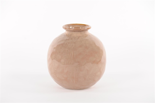 BlumenVase, Herbst Keramik Ø24x H25cm, peach BlumenVase, Herbst Keramik Ø24x H25cm, peach