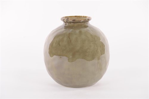 BlumenVase, Herbst Keramik Ø30x H31cm, grün BlumenVase, Herbst Keramik Ø30x H31cm, grün