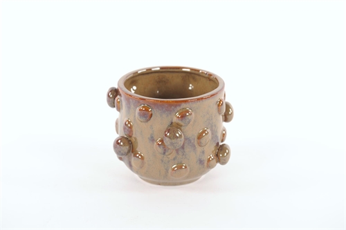 Blumentopf, Sfere Keramik Ø17x H13cm, grün (orchid) Blumentopf, Sfere Keramik Ø17x H13cm, grün (orchid)