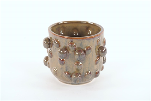 Blumentopf, Sfere Keramik Ø21x H16cm, grün Blumentopf, Sfere Keramik Ø21x H16cm, grün